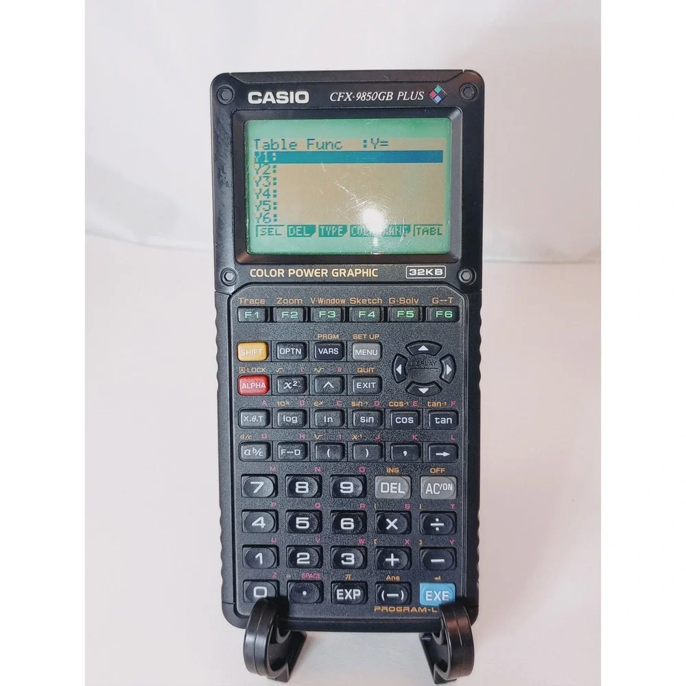 Casio CFX 9850GB Plus Color Power Graphing Calculator - TESTED‎ WORKS